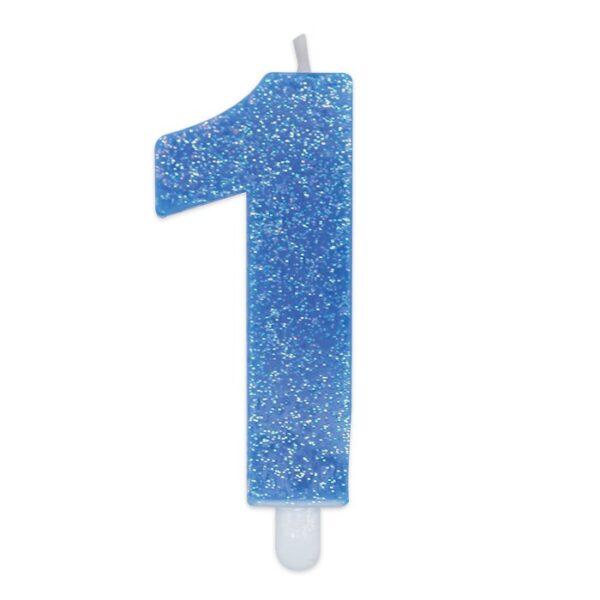 Num. 1 di Cera Sweety Celeste Glitter