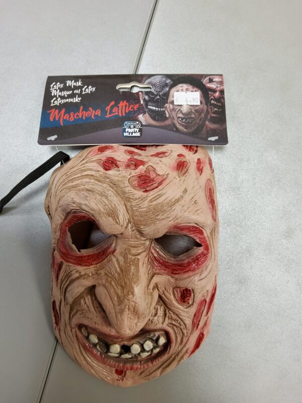 Maschere halloween in lattice